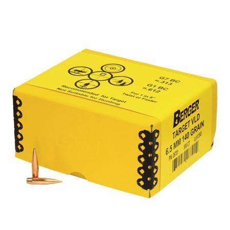 Ammunition Berger Bullets Ready Series 6.5MM 264DIA 140GR VLD TARGET